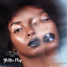The Ciate London Glitter Flip transforms from a metallic matte to glitter, simply press your lips together to see your lips transform.