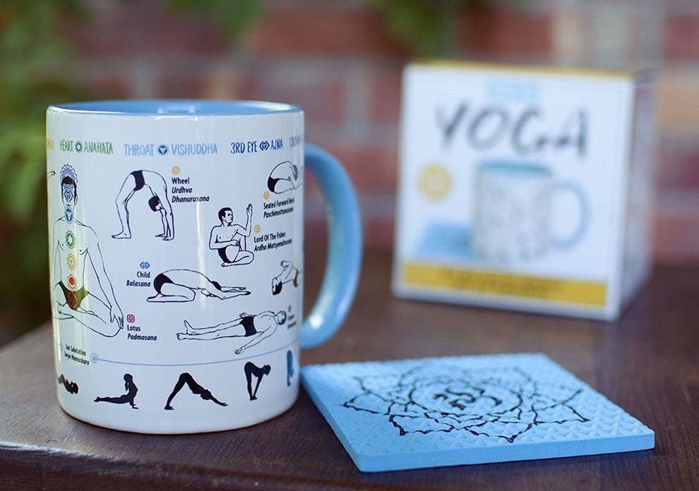 Yoga Mug Yoga Gifts Inspirational Yoga Yoga Lover Gift Yoga Teacher Gift  Yoga Pose Coffee Mug Yogi Gift Body Positive Gift 
