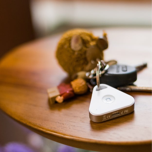 A Bluetooth tracker you can attach to anything you tend to lose — because how much time do you waste every morning scrambling around looking for your keys?