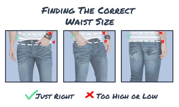7 Charts To Help Guys Find The Perfect Pair Of Jeans