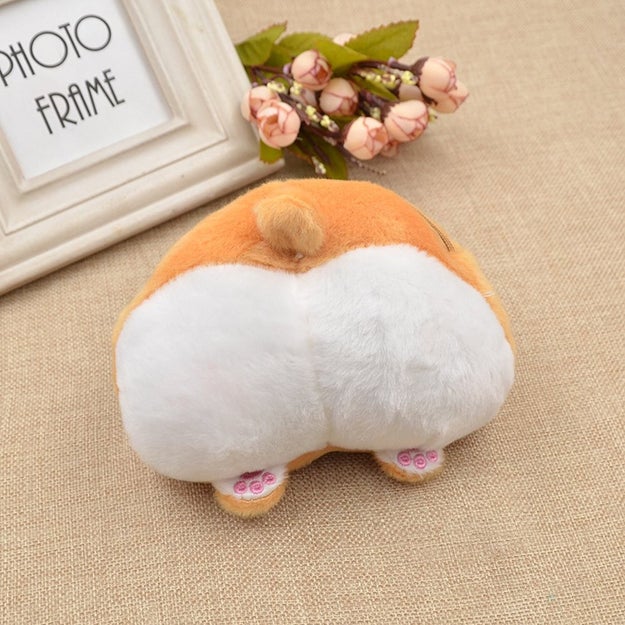 A corgi butt coin purse, because you've seen how they leer at dogs on the street.