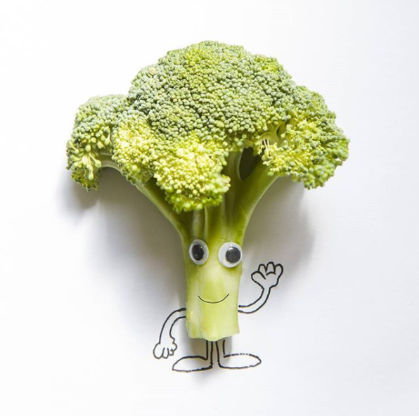 This broccoli that will make you feel warm and fuzzy.