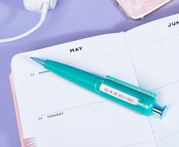 A mermaid decision pen that your friend will insist they don't need because duh? They're already a mermaid.