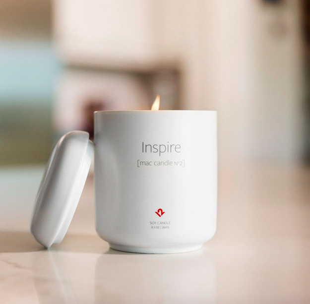 And a limited-edition candle inspired by Apple — but it doesn't smell like apples. Its scent consists of bergamot and armoise with hints of lemon, tarragon, amber, and musk to help clear your mind and stimulate creativity.