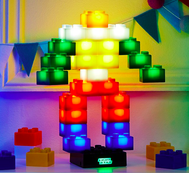 A set of interlocking electric construction blocks that'll let you create and build whatever you want in lights.