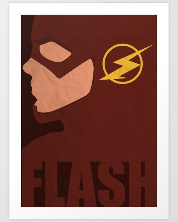 An art print for all the fans of Barry Allen.