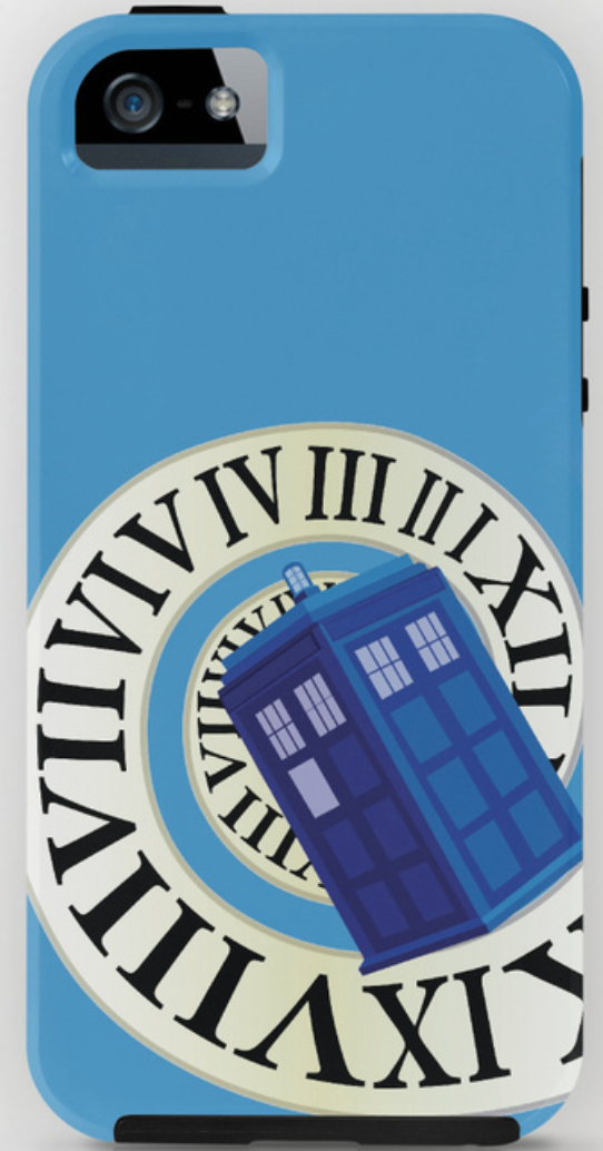 And the perfect TARDIS iPhone case.