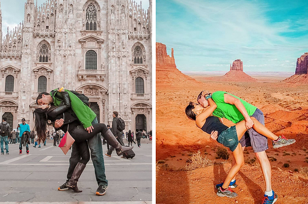 This Long-Distance Couple Kept Meeting Around The World To ...
