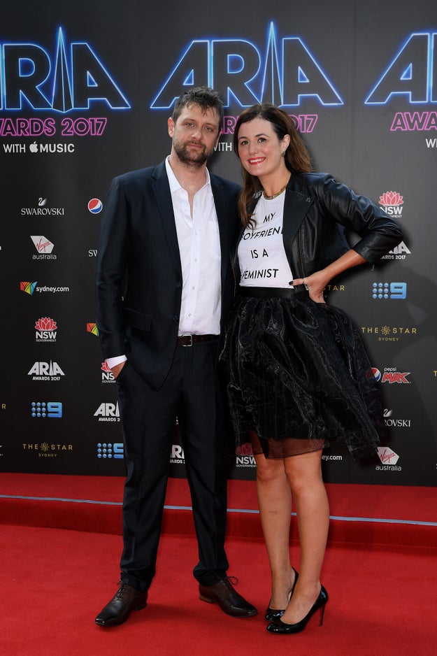 Shane Nicholson and partner