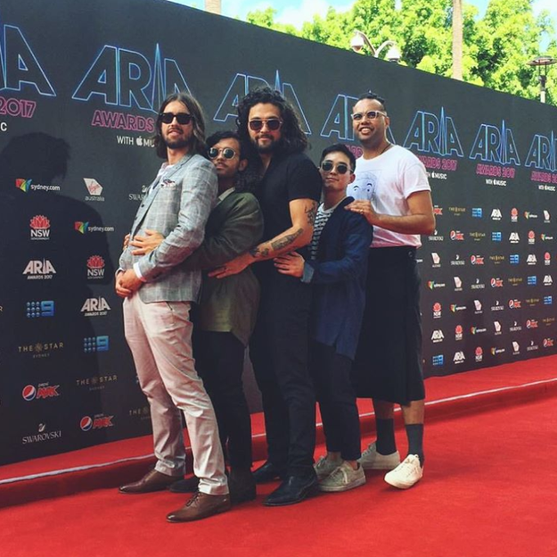 Gang of Youths foreshadowed all their award wins with their pre-show 