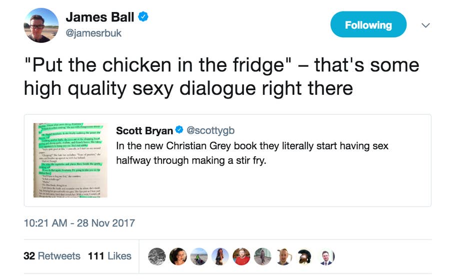 The Latest Fifty Shades Book Has Got The Most Ridiculous Passage About Raw Chicken And It S Batshit