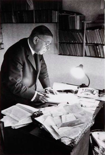Jean-Paul Sartre's first novel, La Nausée (Nausea), was published in 1938 and Sartre got his first break as an author. The novel expressed many philosophical themes that he explored and further developed in the latter part of his career. His studies of philosopher Edmund Husserl heavily influenced his writing throughout the late 30's. It wasn't until 1943 that his publication, L’Être et le néant (Being and Nothingness), truly established Sartre as an independent and brilliant philosopher. The publication placed human consciousness in opposition to physical being (Britannica).
