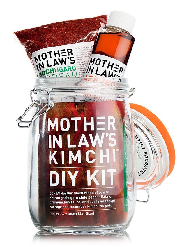 A goof-proof kit for making and gifting four quarts of wonderfully pungent and supremely fresh kimchi.