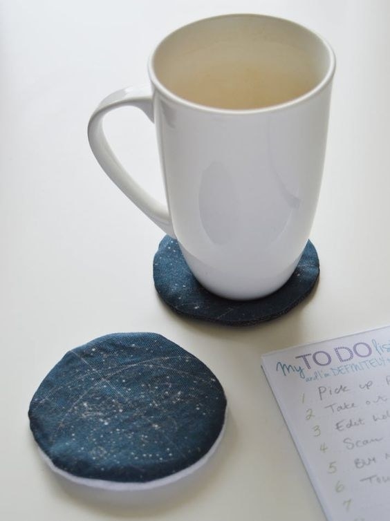 Dreamy constellation coasters to give your friends' coffee tables some extra extraterrestrial (say that five times fast) flare.