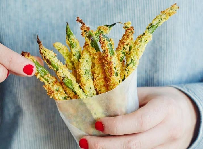 Nothing like a healthyish finger food to get the 20-something grandmas riled up. Recipe here.