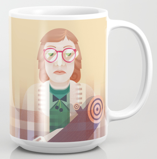 A mug for your favorite Log Lady.