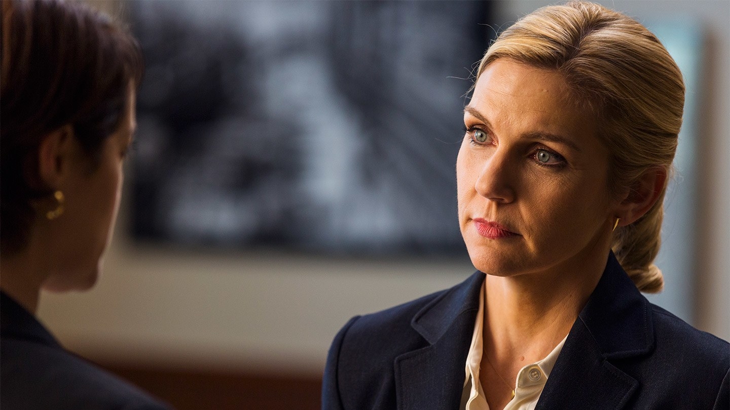 Kim Wexler, played by Rhea Seehorn, in Better Call Saul. 
