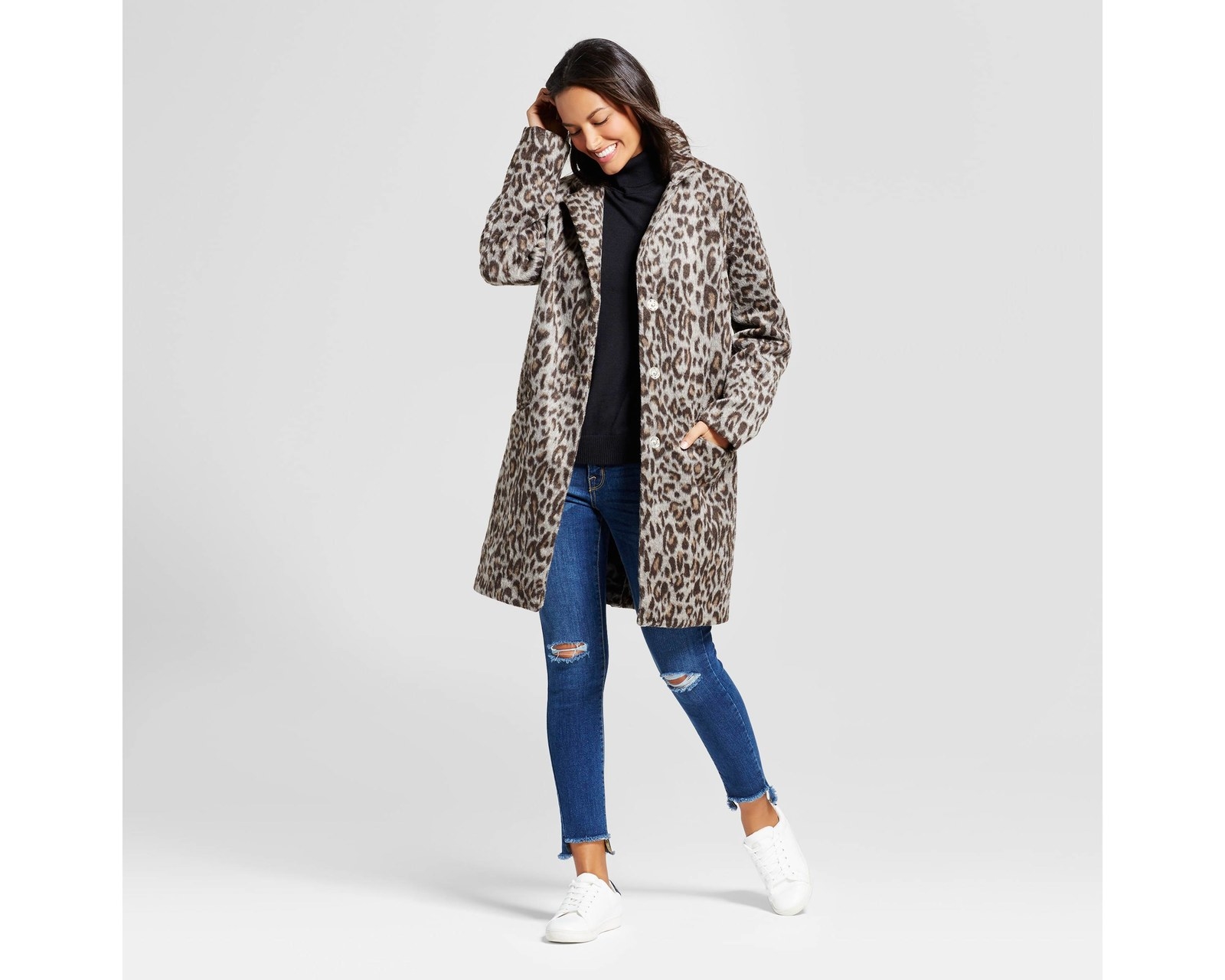 cheetah print coat target