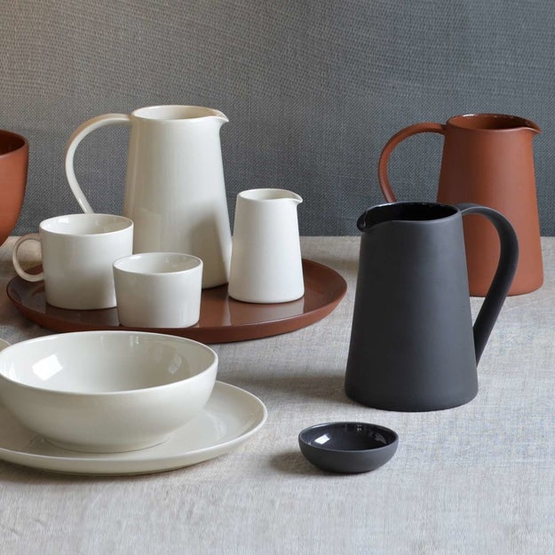 A handmade stoneware pitcher capable of keeping beverages warm or cold for longer than your average pitcher, and looking damn good while doing it.