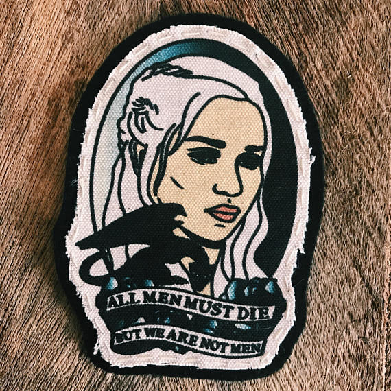 A power-quote patch for the immortal woman in your life.