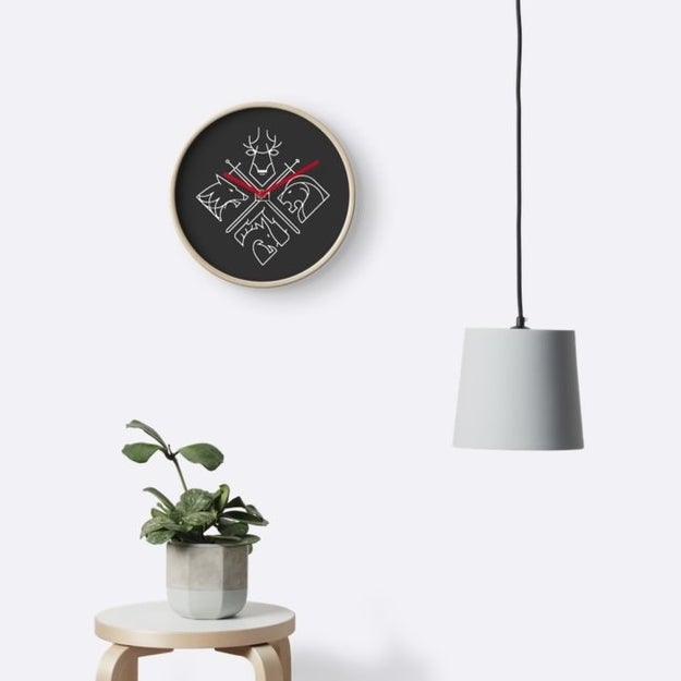 A house clock which just may change allegiances as often as Lord Baelish.