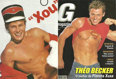 Acredite se quiser, mas ele era assistente de palco do "Planeta Xuxa".