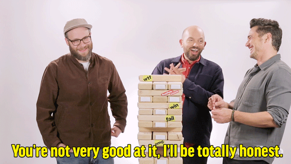 Seth: You're not very good at it, I'll be totally honest.