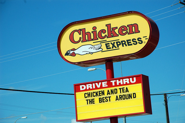 Post malone chicken discount express