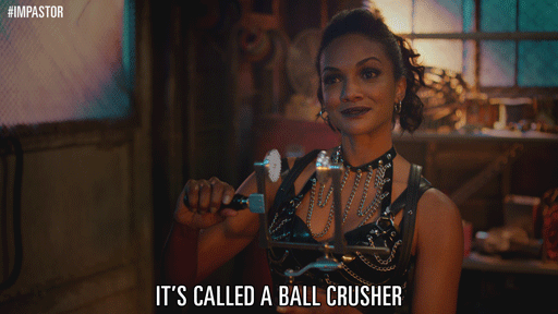 Her dom name was "Sasha." We had SO many questions.