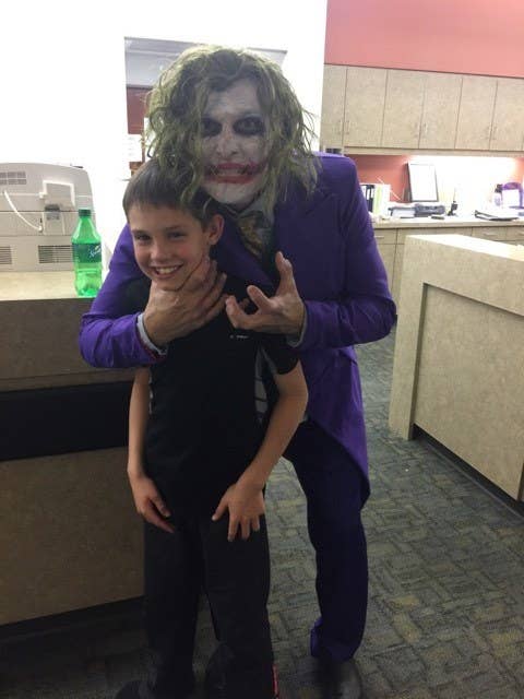 This Doctor Delivered A Baby Dressed As The Joker And Honestly It S A Lot