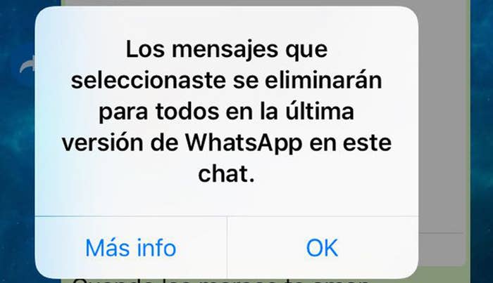 Whatsapp Ya Te Deja Borrar Mensajes Pero Le Avisa A La Otra