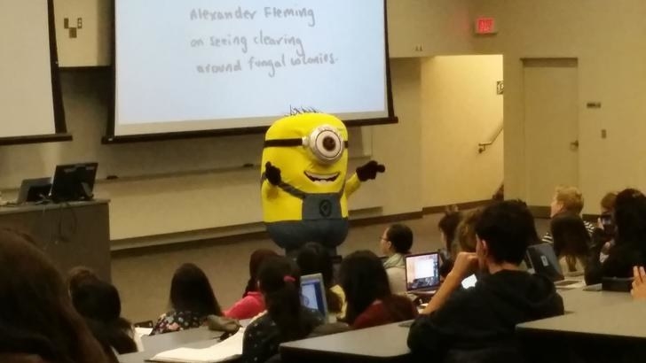 Yeah, I'm going to come in on a national holiday despite the fact that campus will be closed to teach a class. Teachers are people too, you know.