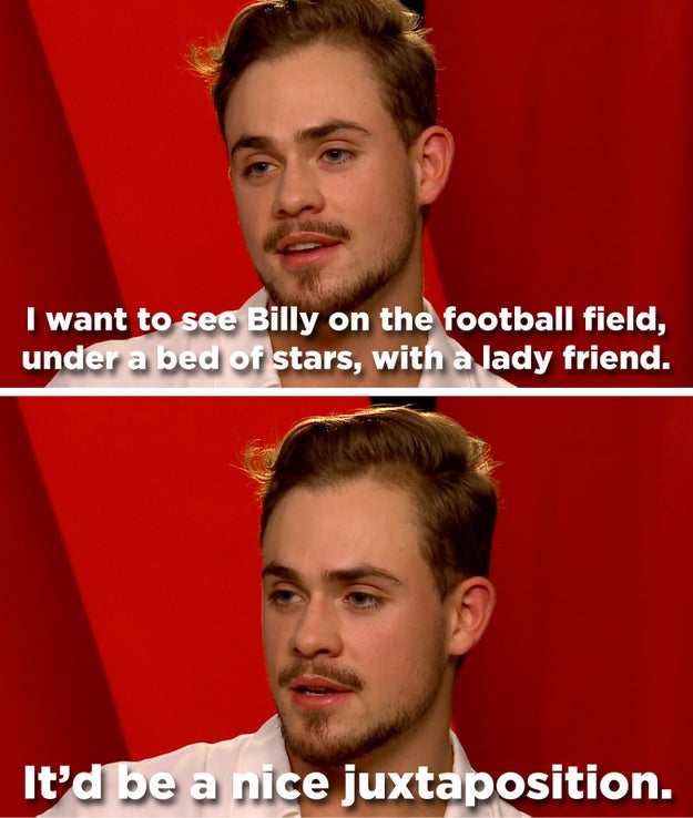 More than anything, Montgomery wants to see Billy fall in love.