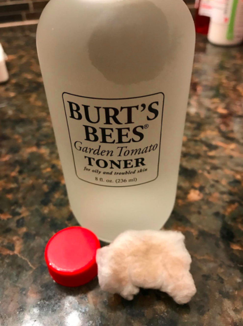 Buy Burt's Bees Garden Tomato Toner 8oz Glass Bottle Discontinued