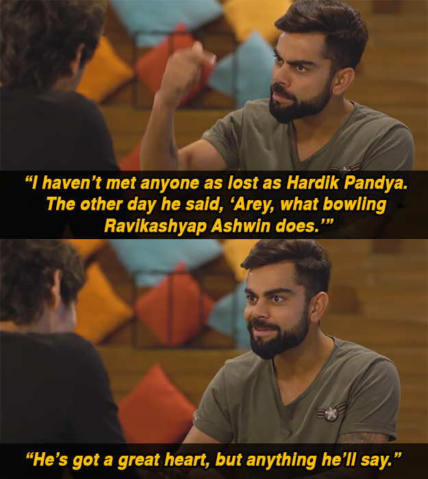 21 Hilarious Moments From Virat Kohli's Super Candid Interview On ...