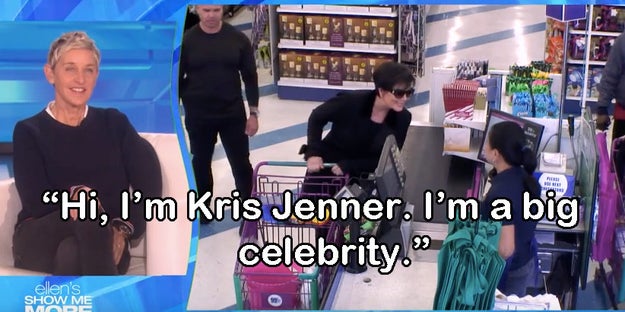 The segment had EVERYTHING you could possibly want and more, from Kris Jenner announcing her presence to the cashier...