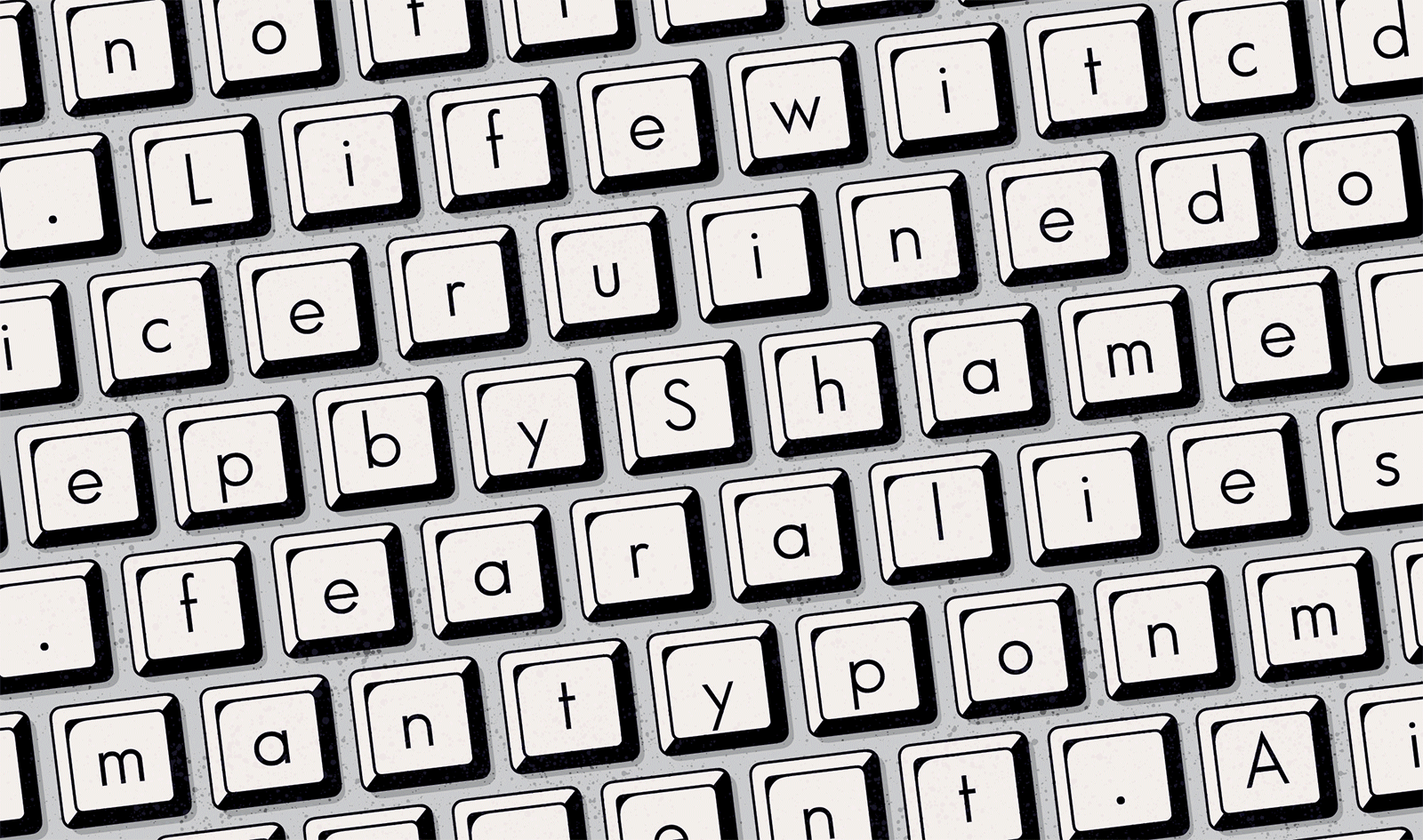Nigel Lang was wrongly accused of being a paedophile because of a typo by the police. I instantly had an image in my head of someone typing the wrong thing, and the idea for this image grew from there. By making it a GIF and concentrating on the typo element of this story, I was able to create a header that was powerful yet still BuzzFeed-y.