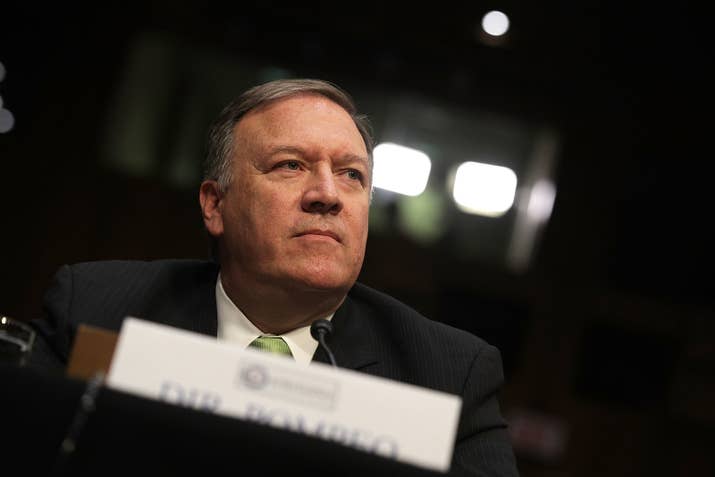 Central Intelligence Agency Director Mike Pompeo.