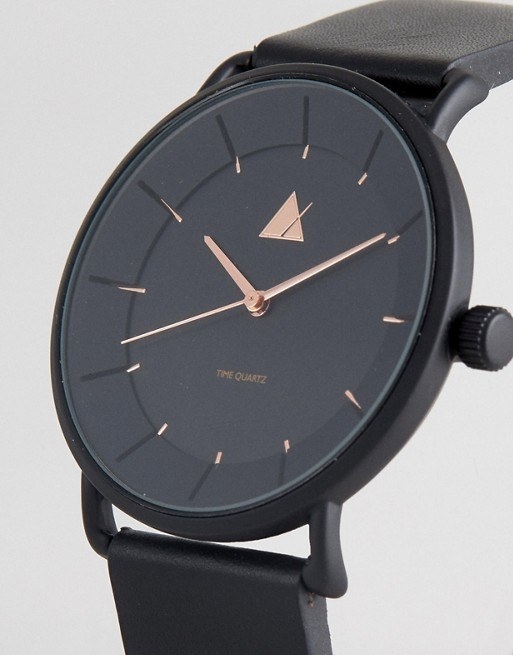 A sleek watch nearly as handsome as you, but it won't compete with your good looks! Promise.