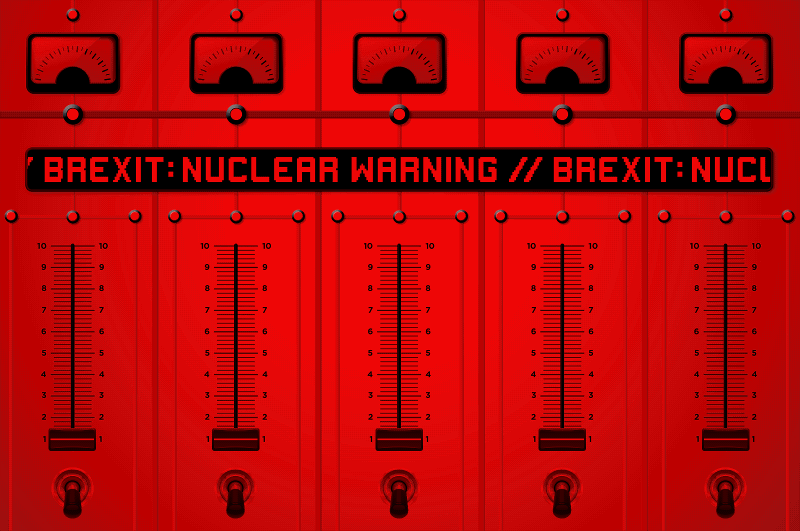 Sometimes what seems like a simple idea in your head can turn into a huge undertaking. Luckily, in the case of this GIF header for Tom Chivers' piece on the nuclear implications of Brexit, the blood, sweat, and tears were worth it.
