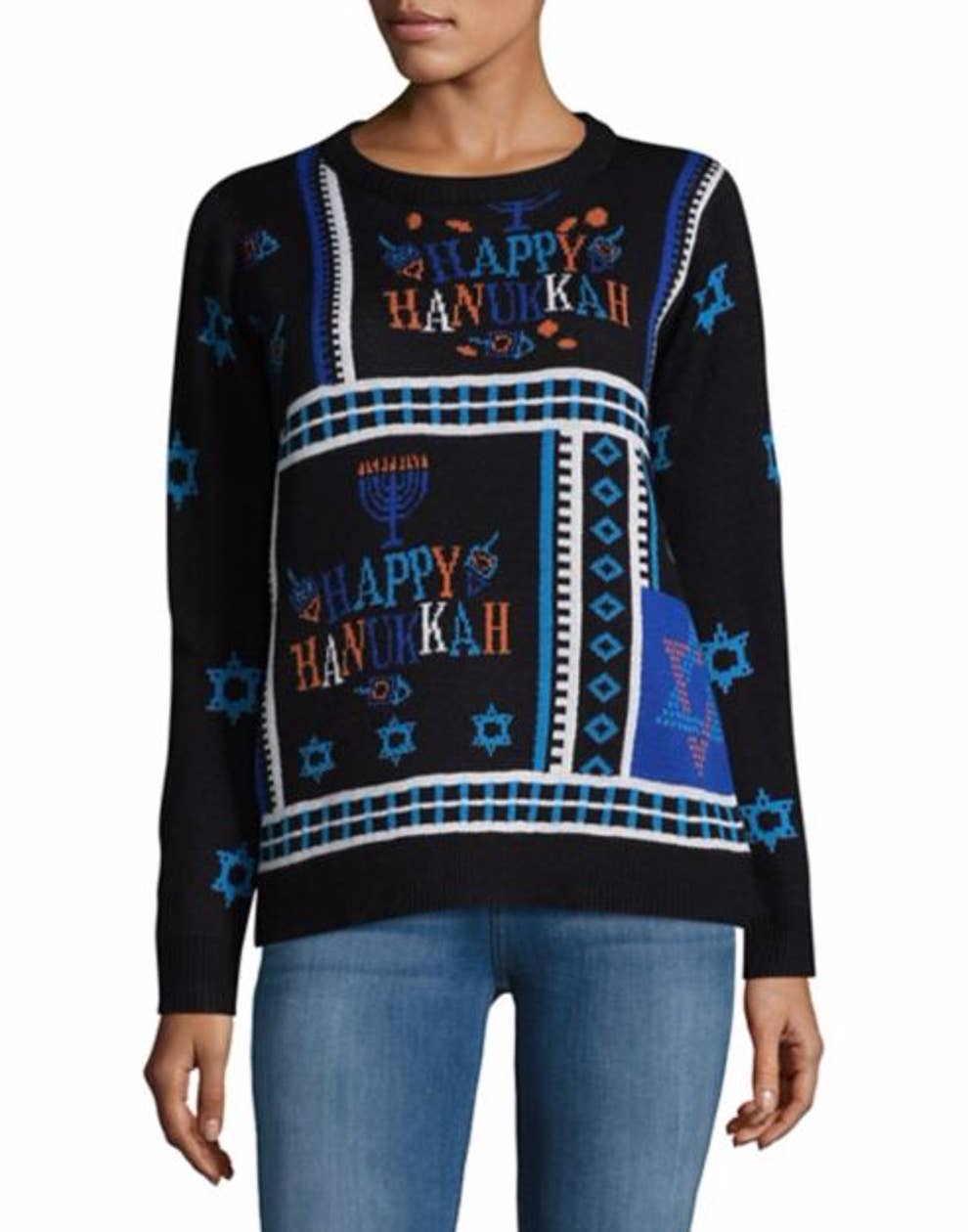 19 Hanukkah Sweaters For The Jew Who Might Feel Left Out At An Ugly Christmas Sweater Party
