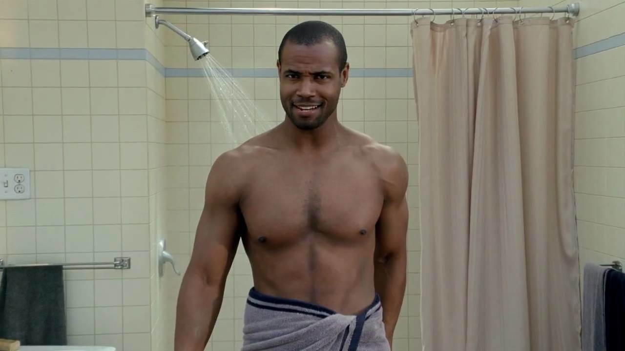 The Old Spice guy shirtless