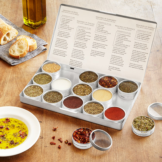 A spice kit for exploring the core flavors of five different cuisines without leaving the house.