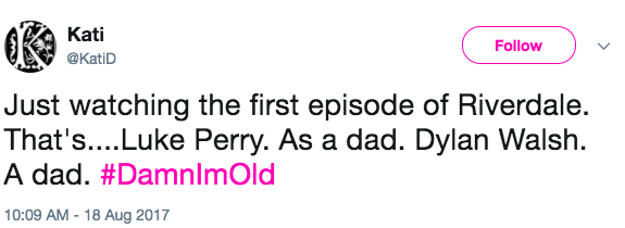 Or perhaps it was the time you saw your first celebrity crush in a role you weren't quite ready for.