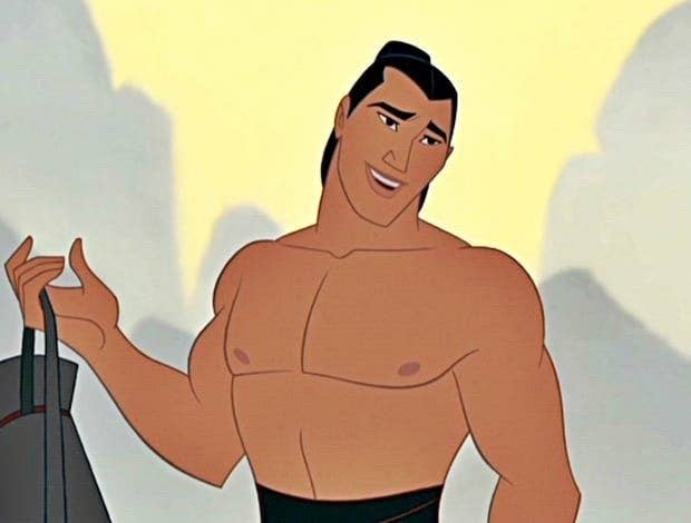 Li Shang Porn - All The Disney Princes Ranked From Least Gay To Most Gay