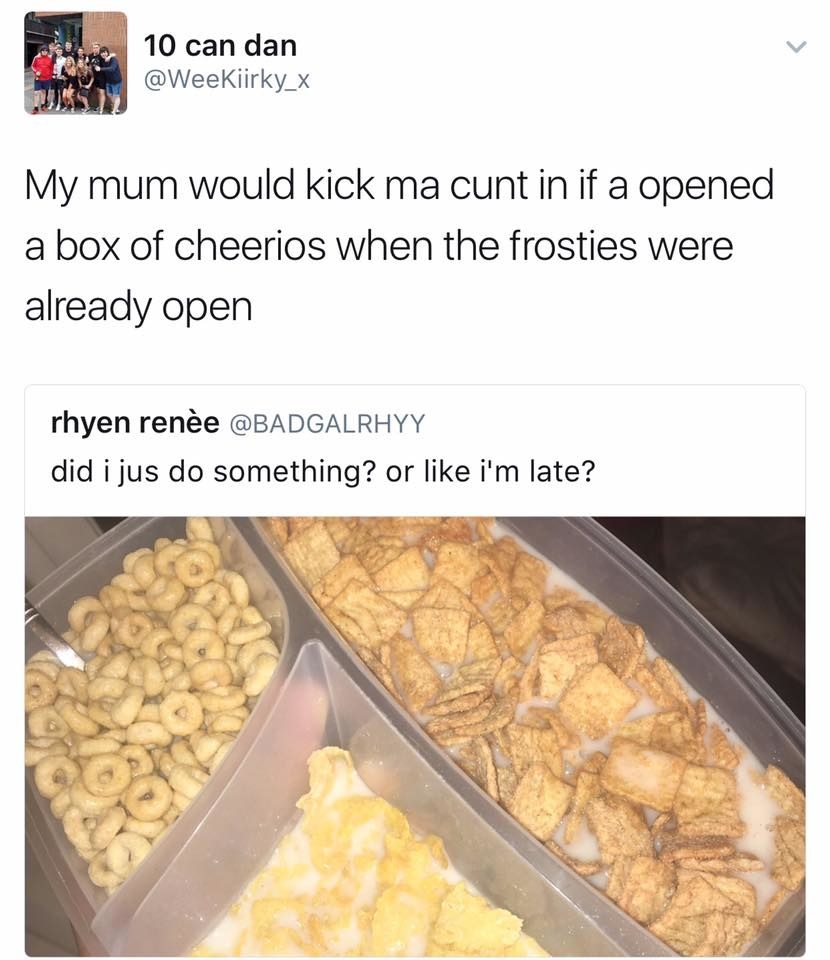 You're just asking for stale cereal if you do this.
