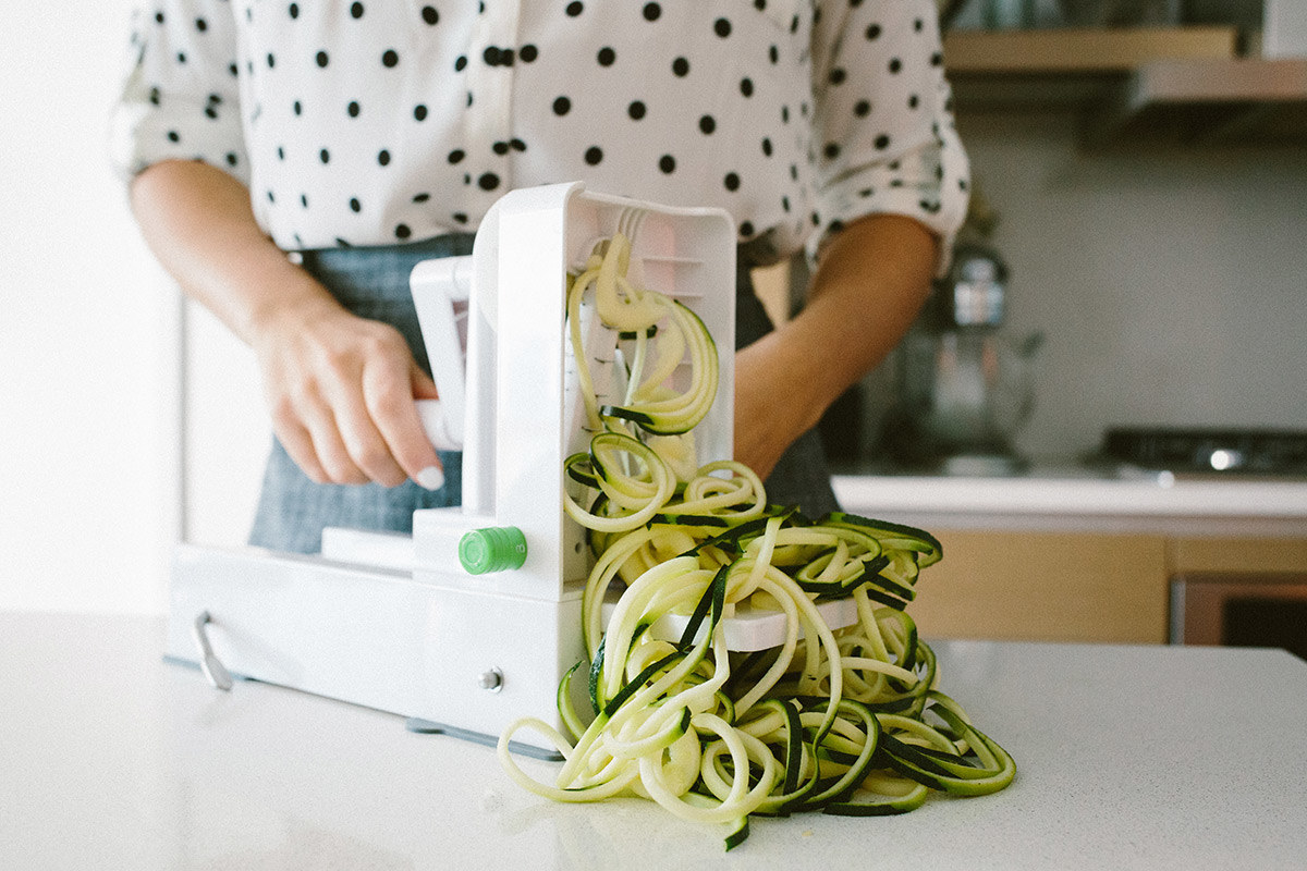 Homemaker Spiralizer, Spiral Vegetable Slicer & Zucchini Pasta