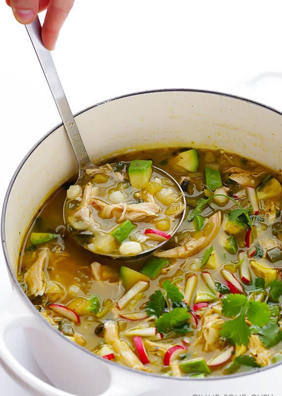 Herb-Loaded Chicken Noodle Soup - Gimme Some Oven