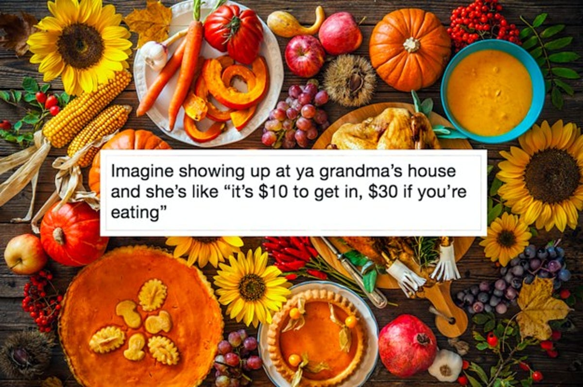 Wait, Do You Guys Pay For Thanksgiving Dinner With Your Family?