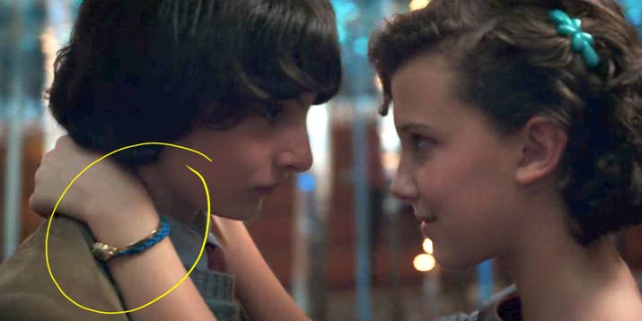 As eagle-eyed Redditor keulenshwinger first noticed, it looks like Hopper gave Eleven Sara's hairband!